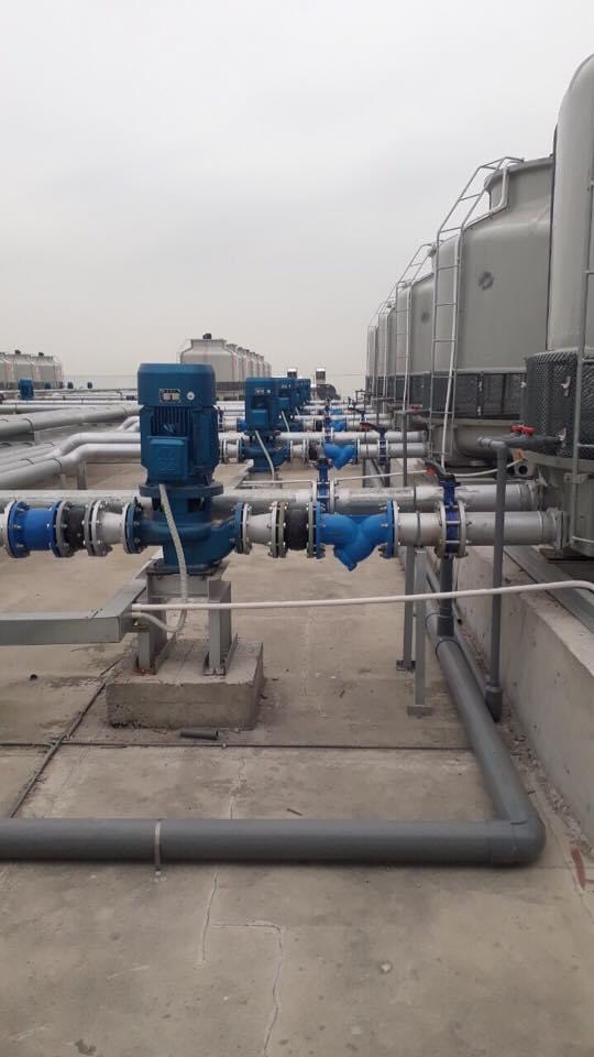 Hệ thống chiller nhà máy Eva Thủy Nguyên Hải Phòng