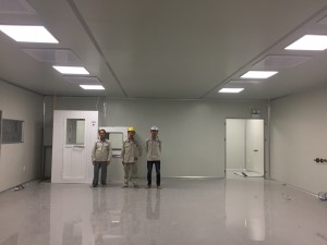 Phòng sạch nhà máy của Đức Coherent Yên Phong Bắc Ninh 